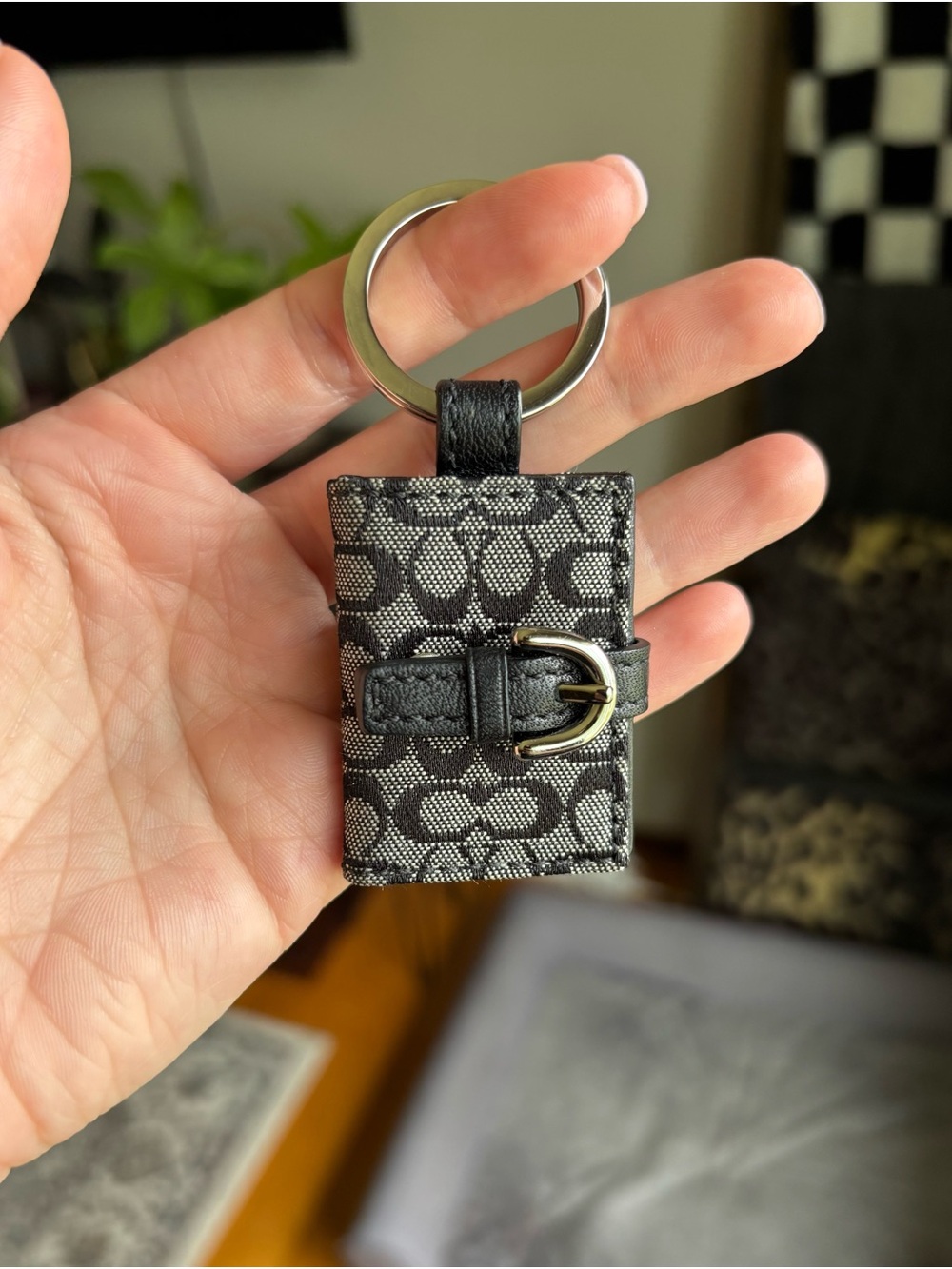 Coach Photo Book Keychain